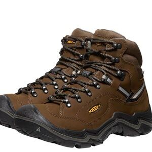KEEN Durand II Mid WP Hiking Boots Men 13 Cascade Brown Gargoyle Shoes